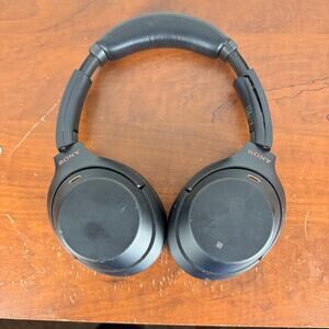 SONY WH1000XM3 Bluetooth Wireless Noise Canceling Headphones Black Tested Works